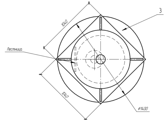 Кессон для скважины 0. 955×1. 5 19