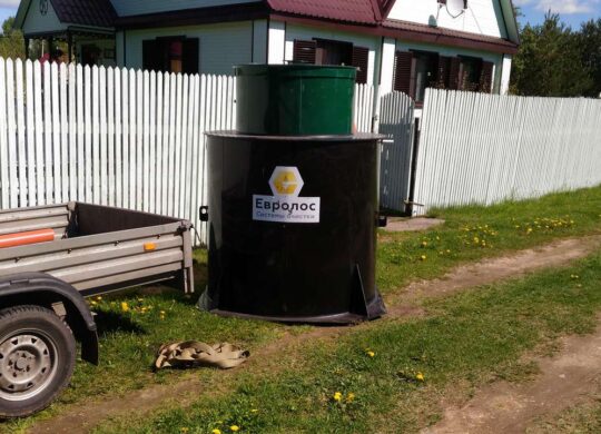 Аэрационная установка биологической очистки евролос про 5 25